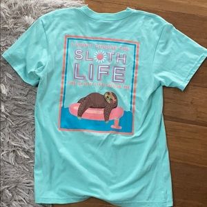 Jadelynn Brooke Sloth Life tshirt